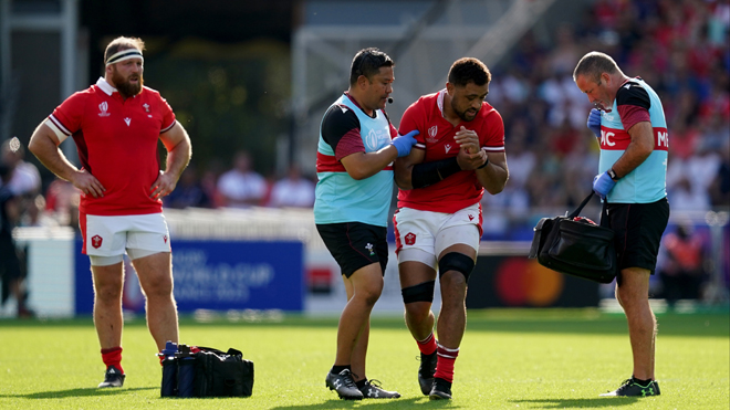 Tolupe Faletto exclu de la Coupe du Monde de Rugby en raison de graves blessures dans l’équipe du Pays de Galles